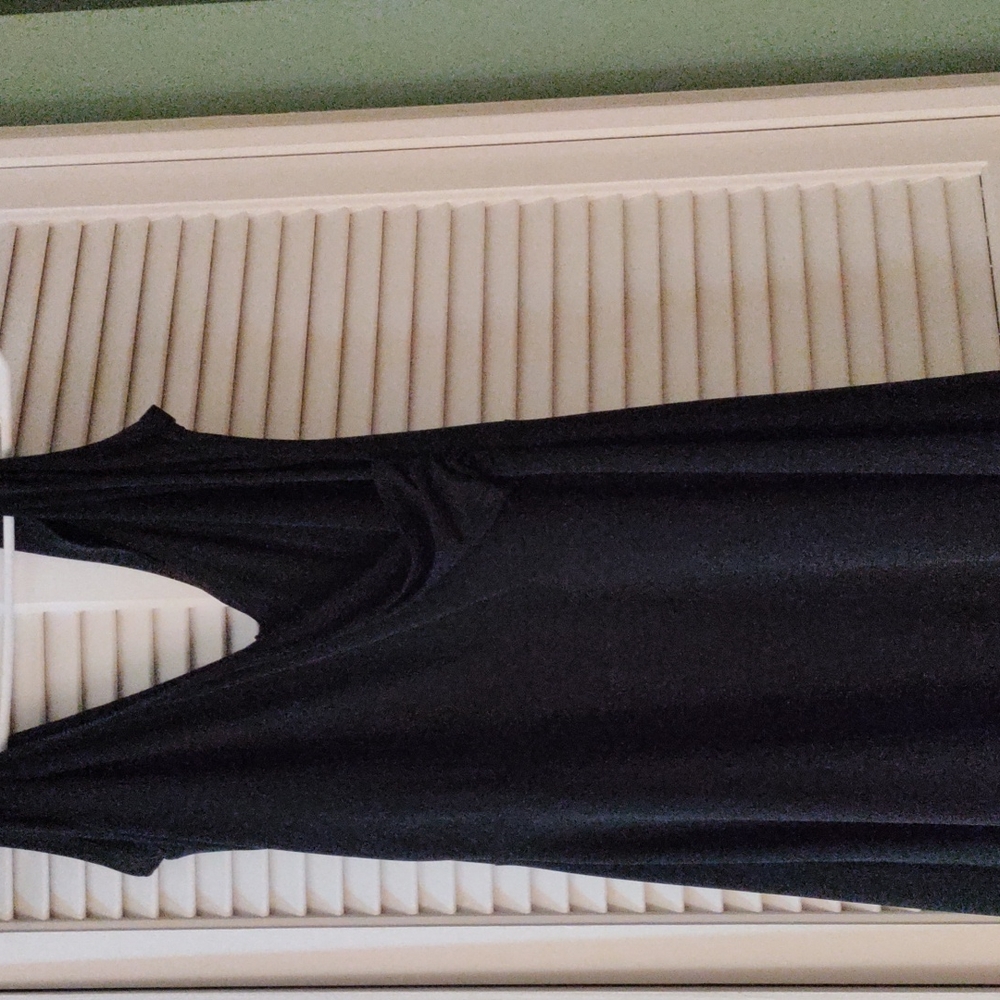 Black knit dress medium